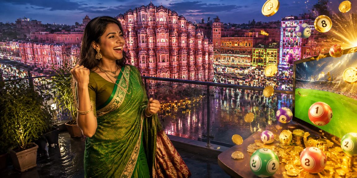 VIP player enjoying personalized mp6 rewards in exotic Jaipur setting